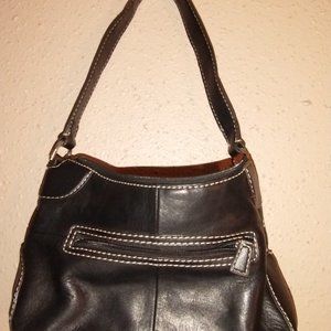 BLACK,LEATHER,PURSE, SINGLE STRAP